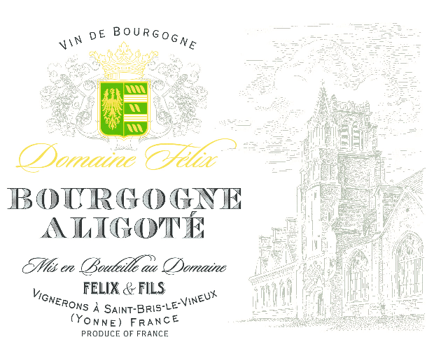 Etiquette Bourgogne Aligoté